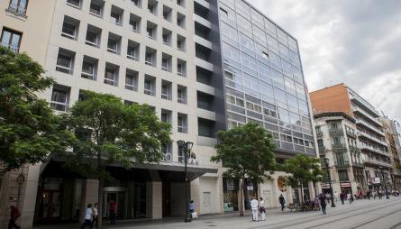 Fachada edificio oficinas Coso 15, Zaragoza